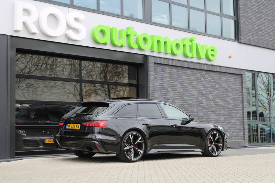 Audi RS6 Avant RS 6 TFSI quattro | DYNAMIC PLUS | KERAMISCH | HUD | 4WS | CARBON | NIGHT VISION | B&O | STUURVERW |