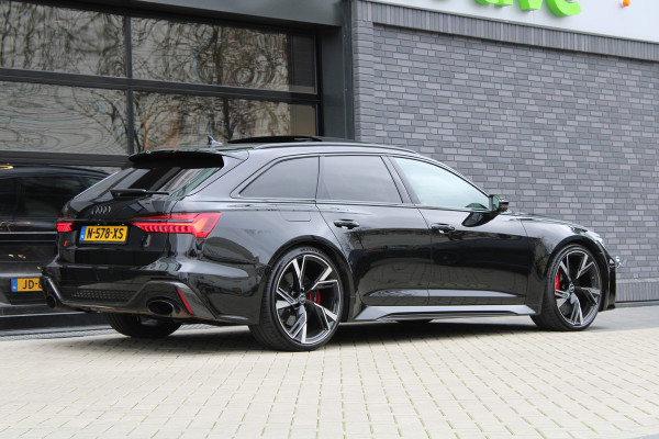 Audi RS6 Avant RS 6 TFSI quattro | DYNAMIC PLUS | KERAMISCH | HUD | 4WS | CARBON | NIGHT VISION | B&O | STUURVERW |