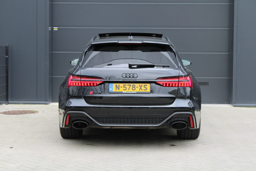 Audi RS6 Avant RS 6 TFSI quattro | DYNAMIC PLUS | KERAMISCH | HUD | 4WS | CARBON | NIGHT VISION | B&O | STUURVERW |