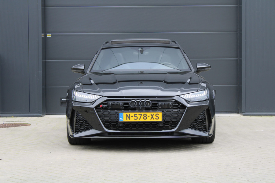 Audi RS6 Avant RS 6 TFSI quattro | DYNAMIC PLUS | KERAMISCH | HUD | 4WS | CARBON | NIGHT VISION | B&O | STUURVERW |