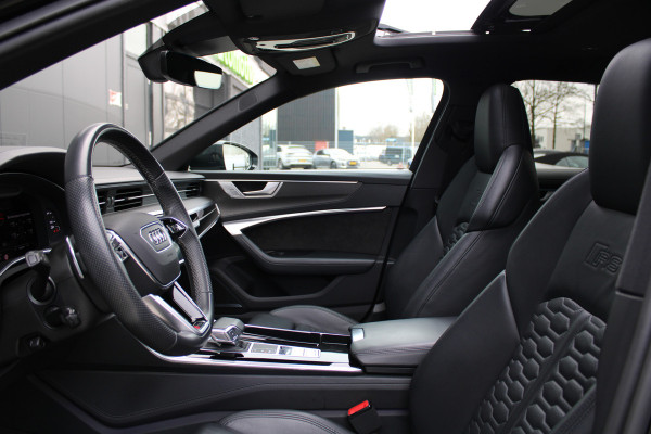 Audi RS6 Avant RS 6 TFSI quattro | DYNAMIC PLUS | KERAMISCH | HUD | 4WS | CARBON | NIGHT VISION | B&O | STUURVERW |