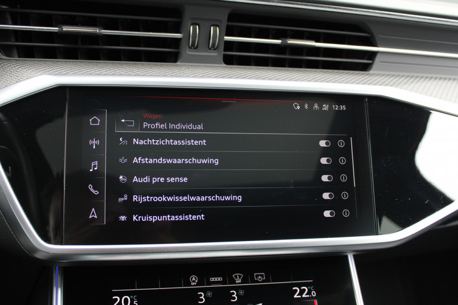 Audi RS6 Avant RS 6 TFSI quattro | DYNAMIC PLUS | KERAMISCH | HUD | 4WS | CARBON | NIGHT VISION | B&O | STUURVERW |