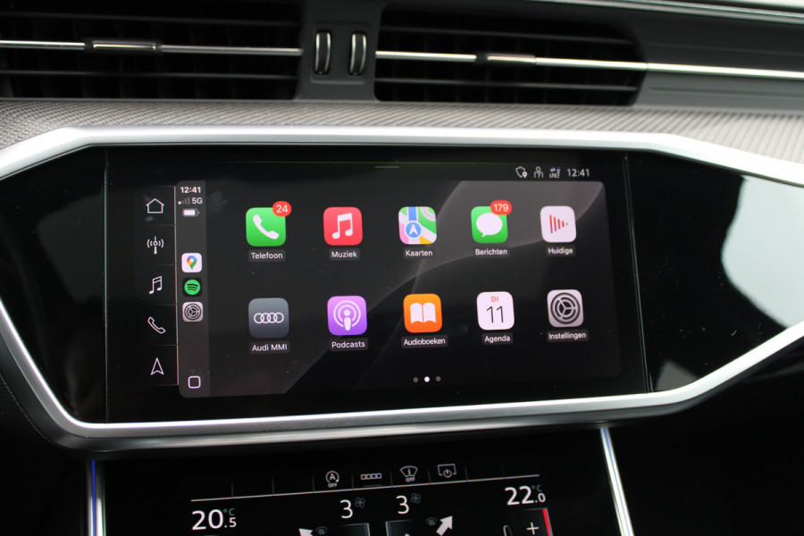 Audi RS6 Avant RS 6 TFSI quattro | DYNAMIC PLUS | KERAMISCH | HUD | 4WS | CARBON | NIGHT VISION | B&O | STUURVERW |