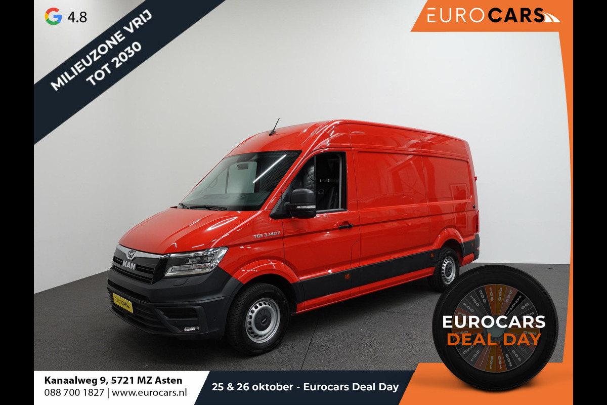 MAN eTGE L3H3 Apple Carplay Cruisecontrol Camera Parkeersensoren Airco MAN eTGE L3H3 Apple Carplay Cruisecontrol Camera Parkeersensoren Airco