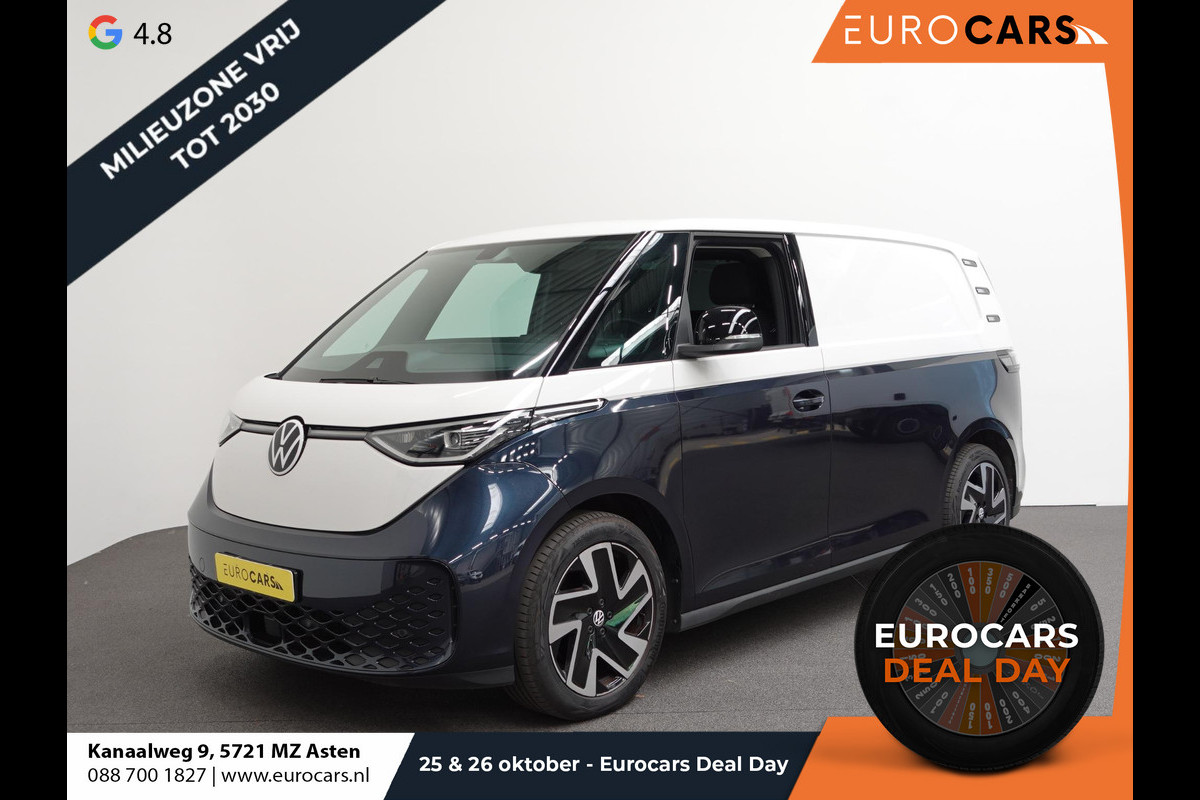 Volkswagen ID. Buzz Cargo 77 kWh Airco Cruise Control Navi Camera LM velgen Achterklep DAB+ Volkswagen ID. Buzz Cargo 77 kWh Airco Cruise Control Navi Camera LM velgen Achterklep DAB+