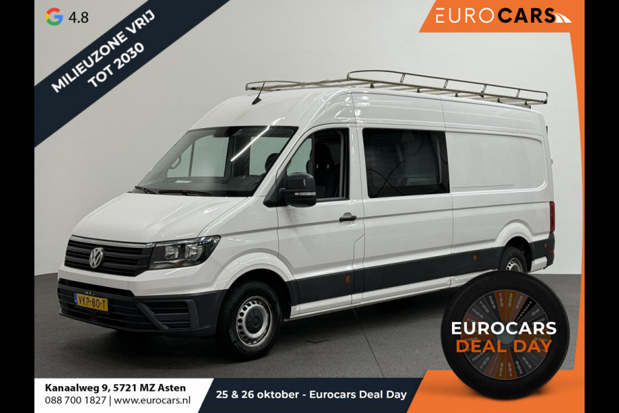 Volkswagen Crafter 35 2.0 TDI L4H3 Dubbele Cabine Automaat Navi Airco Cruise Control Imperiaal&Ladder Trekhaak Volkswagen Crafter 35 2.0 TDI L4H3 Dubbele Cabine Automaat Navi Airco Cruise Control Imperiaal&Ladder Trekhaak