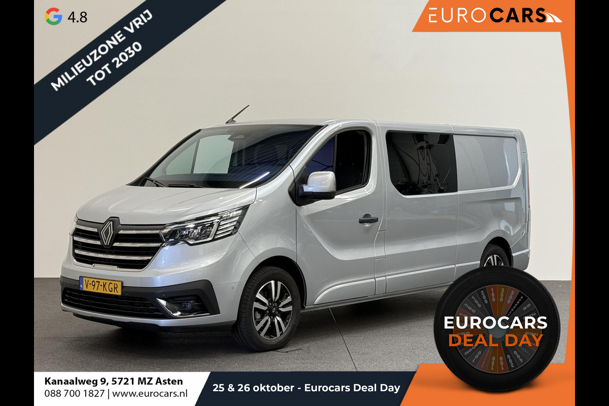 Renault Trafic 2.0 Blue dC1 150 EDC T29 L2H1 Extra Dubbele Cabine Navigatie Airco Lichtmetalen velgen Betimmering Trekhaak Camera Parkeer sensoren Dab Renault Trafic 2.0 Blue dC1 150 EDC T29 L2H1 Extra Dubbele Cabine Navigatie Airco Lichtmetalen velgen Betimmering Trekhaak Camera Parkeer sensoren Dab