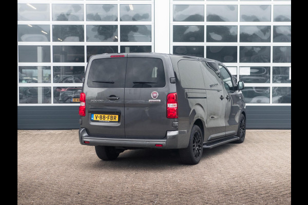 Fiat Scudo 2.0 MultiJet 180pk Aut. L3 DC | 18" | Bumper in kleur | Treeplanken | Clima | Cruise | Dubbele schuifdeur | 5 Zitpl. | PDC | Camera