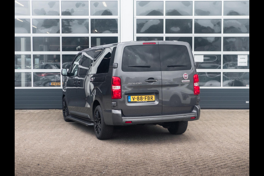 Fiat Scudo 2.0 MultiJet 180pk Aut. L3 DC | 18" | Bumper in kleur | Treeplanken | Clima | Cruise | Dubbele schuifdeur | 5 Zitpl. | PDC | Camera
