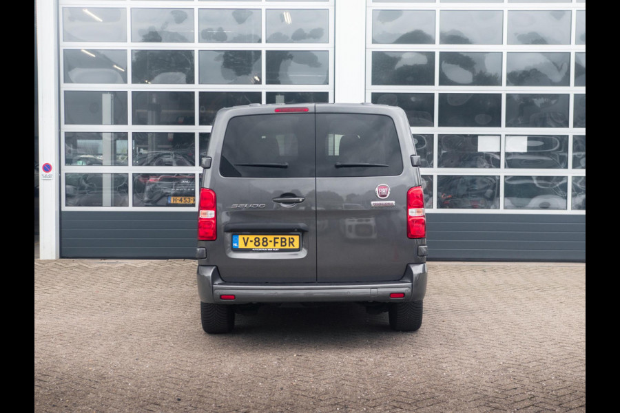 Fiat Scudo 2.0 MultiJet 180pk Aut. L3 DC | 18" | Bumper in kleur | Treeplanken | Clima | Cruise | Dubbele schuifdeur | 5 Zitpl. | PDC | Camera