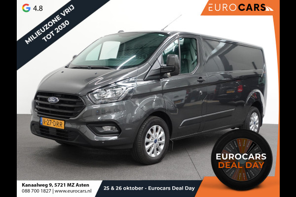 Ford Transit Custom 300 2.0 TDCI 130pk L2H1 Trend Automaat Airco Navigatie Cruisecontrol Camera Parkeersensoren Trekhaak Betimmering