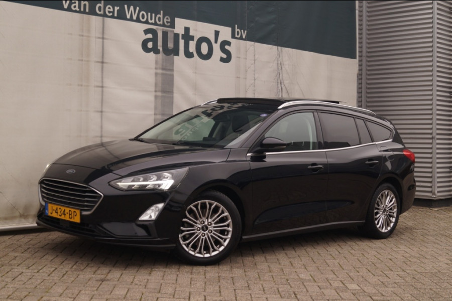 Ford Focus Wagon 1.0 EcoBoost 125pk Titanium Business -PANO-TREKHAAK-