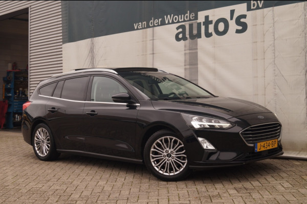 Ford Focus Wagon 1.0 EcoBoost 125pk Titanium Business -PANO-TREKHAAK-