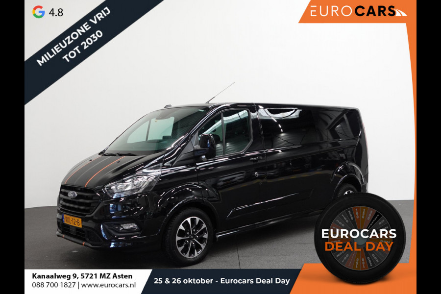 Ford Transit Custom 320 2.0 TDCI L2H1 Sport Dubbele Cabine Airco ACC Bluetooth Navi Trekhaak PDC Camera