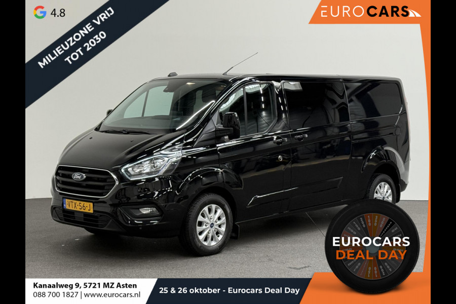 Ford Transit Custom 300 2.0 TDCI L2H1 Limited Dubbele cabine Navi Airco 2 Schuifdeuren Trekhaak PDC Camera Carplay DAB Ford Transit Custom 300 2.0 TDCI L2H1 Limited Dubbele cabine Navi Airco 2 Schuifdeuren Trekhaak PDC Camera Carplay DAB