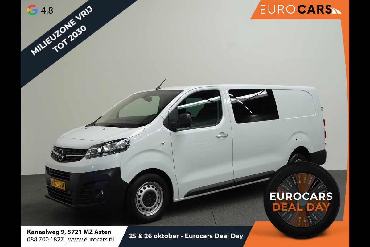 Opel Vivaro 2.0 CDTI L3H1 Dubbele Cabine Edition Automaat Airco Navi Trekhaak Apple Carplay Opel Vivaro 2.0 CDTI L3H1 Dubbele Cabine Edition Automaat Airco Navi Trekhaak Apple Carplay