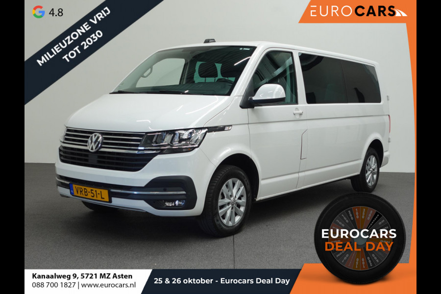 Volkswagen Transporter 150pk Automaat L2 Dubbele cabine Bulli Apple Carplay Cruise control Camera Airco Euro6
