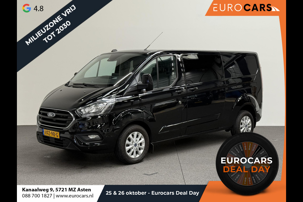Ford Transit Custom 300 2.0 TDCI 130 pk Automaat Dubbele Cabine LIMITED! L2 | Navigatie | Airco | Bluetooth | 5-Zits | Trekhaak | DAB+ Ford Transit Custom 300 2.0 TDCI 130 pk Automaat Dubbele Cabine LIMITED! L2 | Navigatie | Airco | Bluetooth | 5-Zits | Trekhaak | DAB+