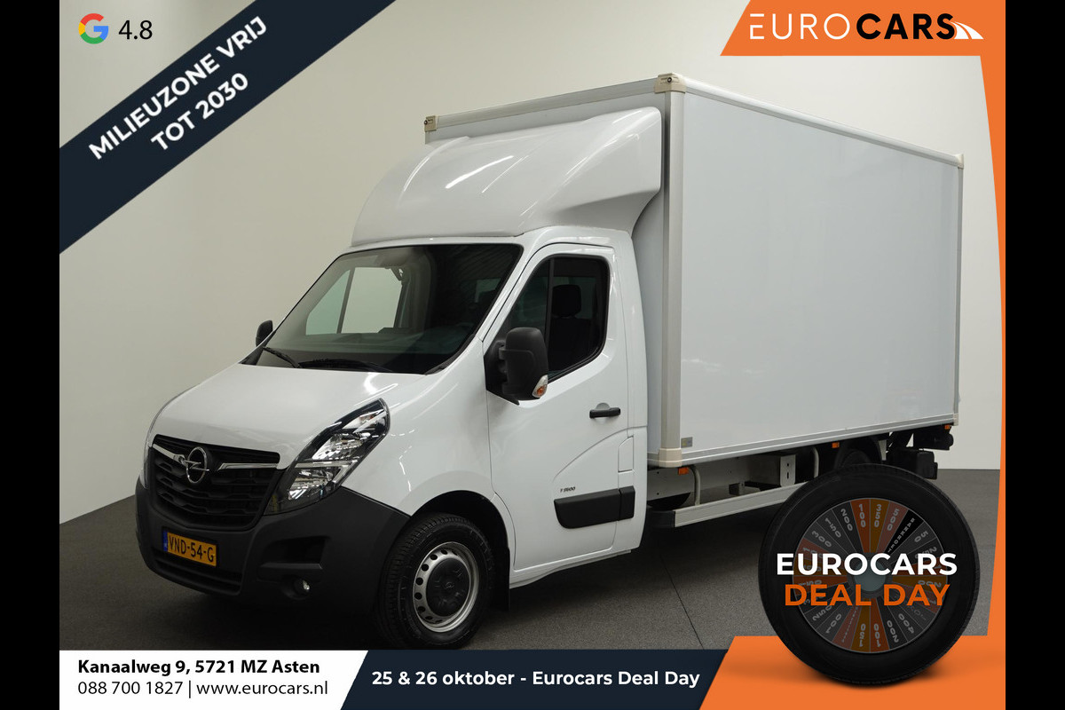 Opel Movano 2.3 Turbo L3H1 Bakwagen Bakwagen Meubelbak met Laadklep Airco Cruise Control Navigatie Zijdeur