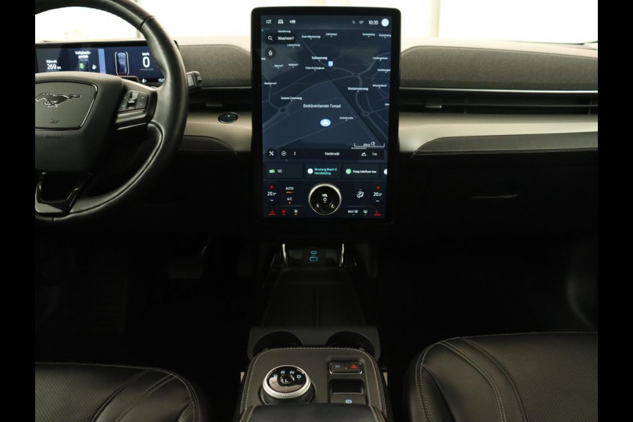 Ford Mustang Mach-E RWD 75 kWh | Leder | Stoelverwarming | 360 Camera | Adaptive cruise | B&O Sound | Stuurverwarming | Carplay | Navigatie