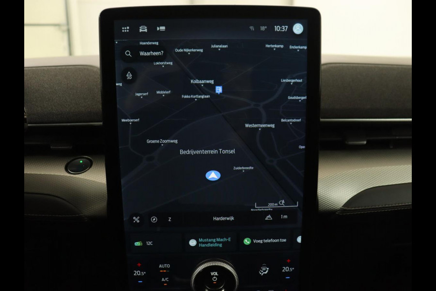 Ford Mustang Mach-E RWD 75 kWh | Leder | Stoelverwarming | 360 Camera | Adaptive cruise | B&O Sound | Stuurverwarming | Carplay | Navigatie