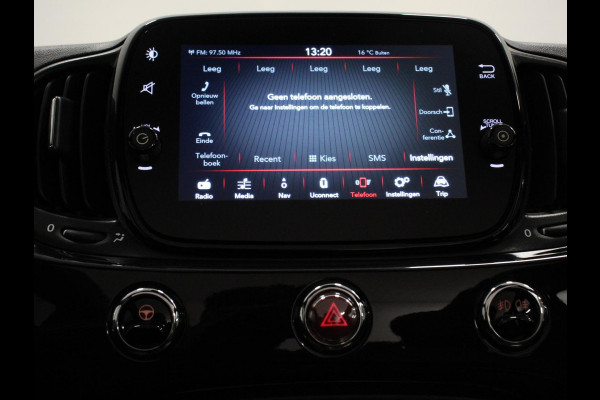 Fiat 500C 1.0 Hybrid Bella Vita Airco Cruise control Parkeersensor achter Radio Bluetooth Elektrische ramen Apple Carplay/ Android Auto