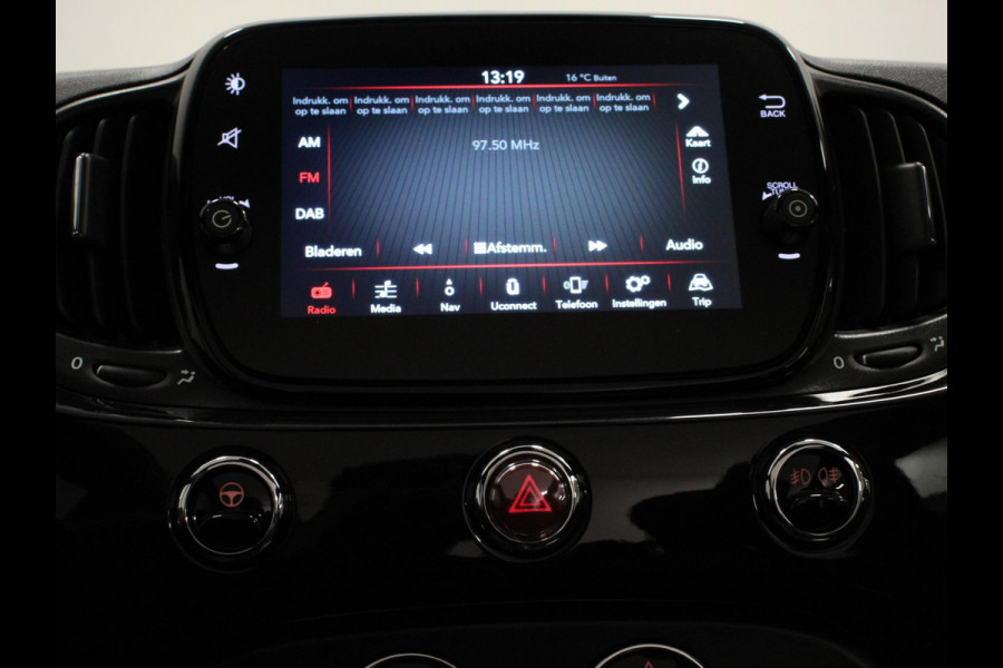 Fiat 500C 1.0 Hybrid Bella Vita Airco Cruise control Parkeersensor achter Radio Bluetooth Elektrische ramen Apple Carplay/ Android Auto