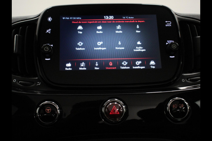 Fiat 500C 1.0 Hybrid Bella Vita Airco Cruise control Parkeersensor achter Radio Bluetooth Elektrische ramen Apple Carplay/ Android Auto