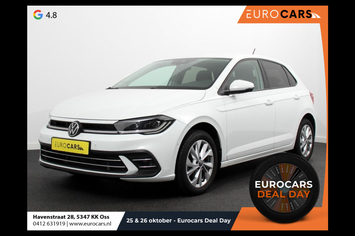 Volkswagen Polo 1.0 TSI 110pk DSG Style | Navigatie | LED | Adaptive cruise control | Apple carplay/ Android auto | Parkeersensoren | Verwarmde voorstoelen | Radio/ DAB | Lichtmetalen velgen Volkswagen Polo 1.0 TSI 110pk DSG Style | Navigatie | LED | Adaptive cruise control | Apple carplay/ Android auto | Parkeersensoren | Verwarmde voorstoelen | Radio/ DAB | Lichtmetalen velgen