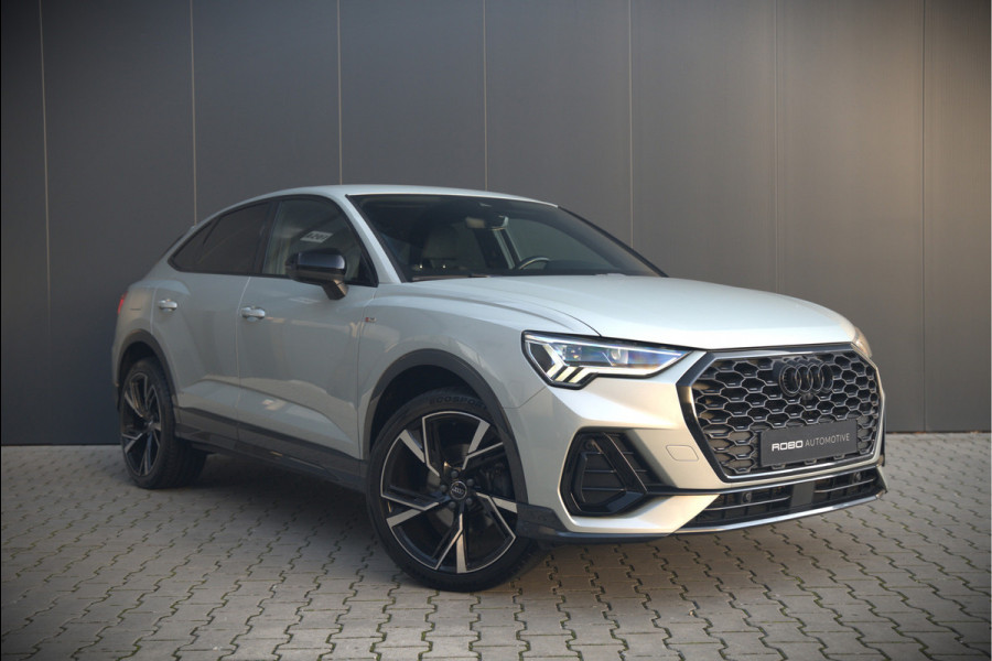 Audi Q3 Sportback 35 TFSI Pro Line S | S-Line | Stoelverwarming | Keyless | 360 Camera | Leer | Elektrische Stoelen | Adaptive Cruise Control | Dodehoekdetectie | Navigatie | Parkeersensoren | Vitrual Cockpit