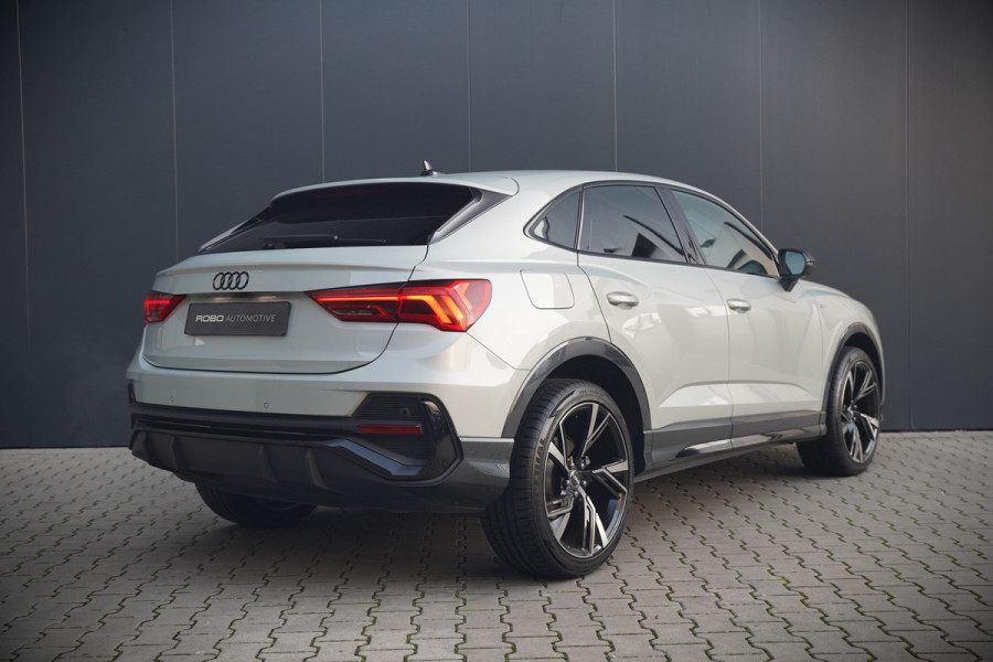 Audi Q3 Sportback 35 TFSI Pro Line S | S-Line | Stoelverwarming | Keyless | 360 Camera | Leer | Elektrische Stoelen | Adaptive Cruise Control | Dodehoekdetectie | Navigatie | Parkeersensoren | Vitrual Cockpit
