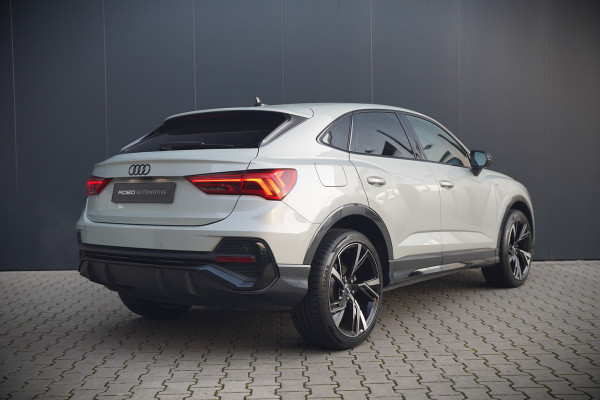 Audi Q3 Sportback 35 TFSI Pro Line S | S-Line | Stoelverwarming | Keyless | 360 Camera | Leer | Elektrische Stoelen | Adaptive Cruise Control | Dodehoekdetectie | Navigatie | Parkeersensoren | Vitrual Cockpit