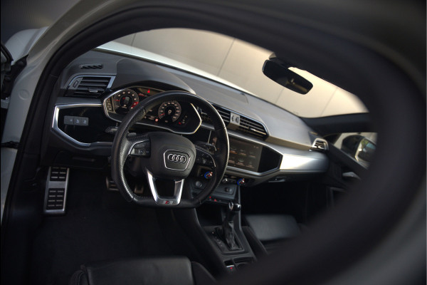 Audi Q3 Sportback 35 TFSI Pro Line S | S-Line | Stoelverwarming | Keyless | 360 Camera | Leer | Elektrische Stoelen | Adaptive Cruise Control | Dodehoekdetectie | Navigatie | Parkeersensoren | Vitrual Cockpit