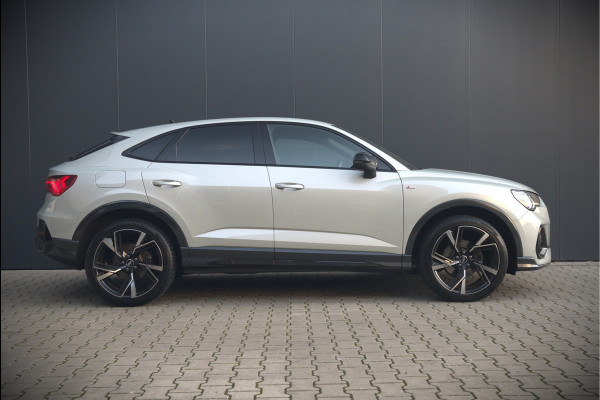 Audi Q3 Sportback 35 TFSI Pro Line S | S-Line | Stoelverwarming | Keyless | 360 Camera | Leer | Elektrische Stoelen | Adaptive Cruise Control | Dodehoekdetectie | Navigatie | Parkeersensoren | Vitrual Cockpit