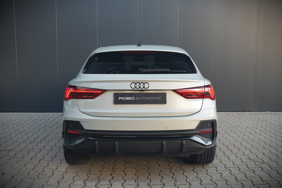 Audi Q3 Sportback 35 TFSI Pro Line S | S-Line | Stoelverwarming | Keyless | 360 Camera | Leer | Elektrische Stoelen | Adaptive Cruise Control | Dodehoekdetectie | Navigatie | Parkeersensoren | Vitrual Cockpit
