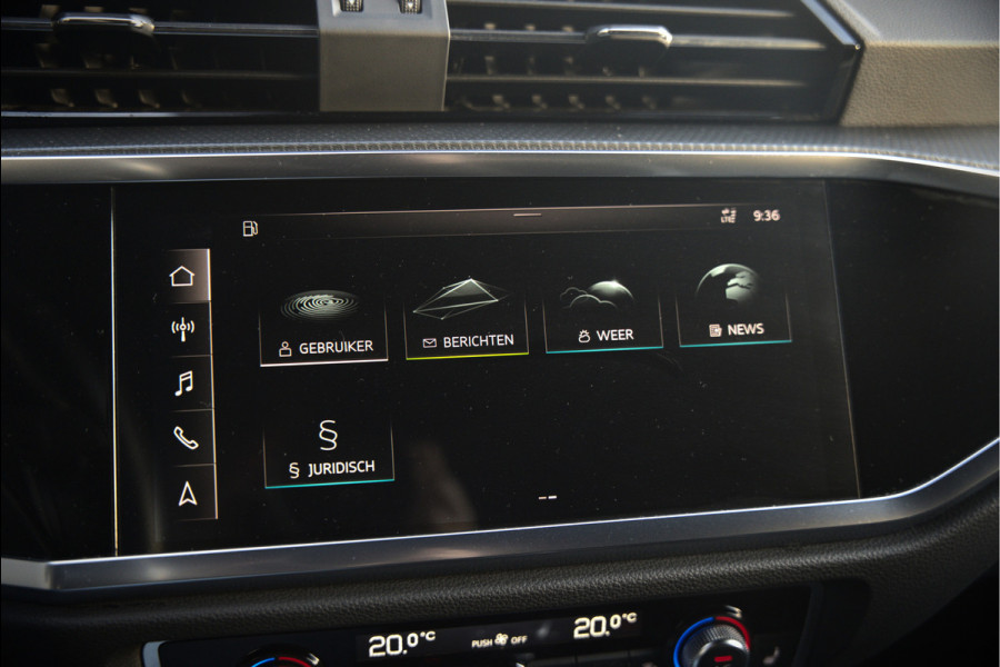 Audi Q3 Sportback 35 TFSI Pro Line S | S-Line | Stoelverwarming | Keyless | 360 Camera | Leer | Elektrische Stoelen | Adaptive Cruise Control | Dodehoekdetectie | Navigatie | Parkeersensoren | Vitrual Cockpit