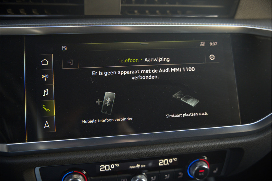 Audi Q3 Sportback 35 TFSI Pro Line S | S-Line | Stoelverwarming | Keyless | 360 Camera | Leer | Elektrische Stoelen | Adaptive Cruise Control | Dodehoekdetectie | Navigatie | Parkeersensoren | Vitrual Cockpit