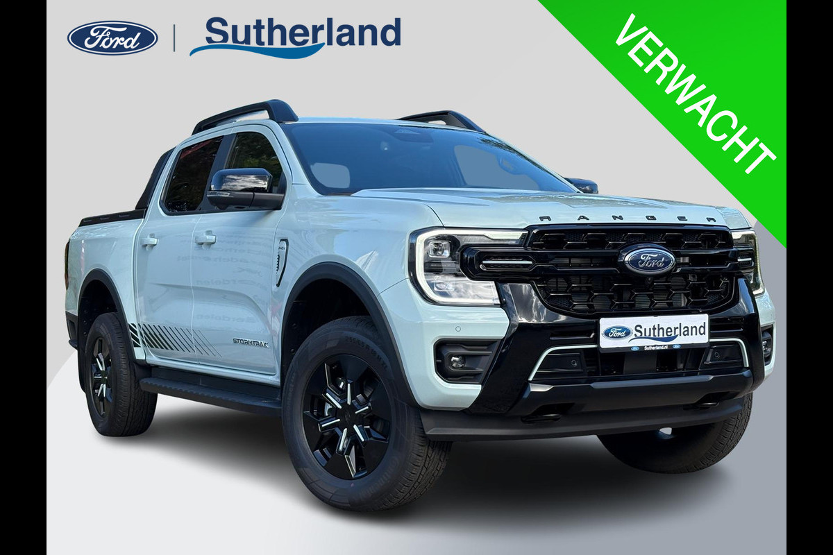 Ford Ranger 2.3 PHEV Stormtrak Double Cab 281pk | 5 persoons! | Technology Pack Plus Trailer | Cargo Area Pack | Power Rollertop | Prijs excl. BTW incl. BPM | laadkabel mode 3 16A Ford Ranger 2.3 PHEV Stormtrak Double Cab 281pk | 5 persoons! | Technology Pack Plus Trailer | Cargo Area Pack | Power Rollertop | Prijs excl. BTW incl. BPM | laadkabel mode 3 16A
