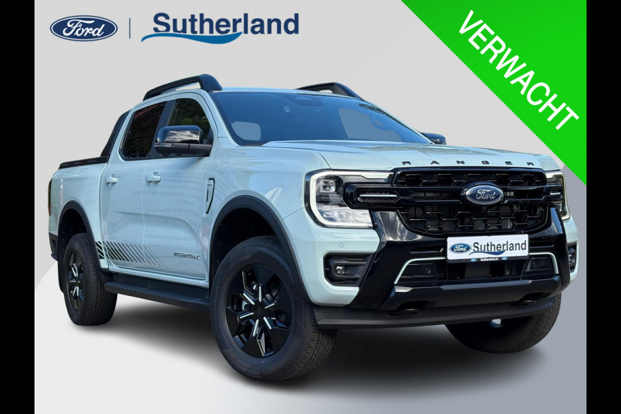 Ford Ranger 2.3 PHEV Stormtrak Double Cab 281pk | 5 persoons! | Technology Pack Plus Trailer | Cargo Area Pack | Power Rollertop | Prijs excl. BTW incl. BPM | laadkabel mode 3 16A