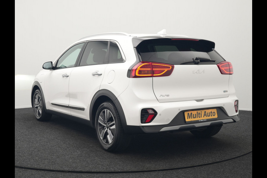 Kia Niro 1.6 GDi DynamicLine Plug In Hybrid 142pk Dealer O.H PHEV | Trekhaak Afneembaar | Schuif/Kanteldak | Lederen Sportstoelen Memory & Ventilatie | Adaptive Cruise | Stoelen & Stuur Verwarmd | JBL Sound | Apple Carplay | Virtual | Blis | Navigatie