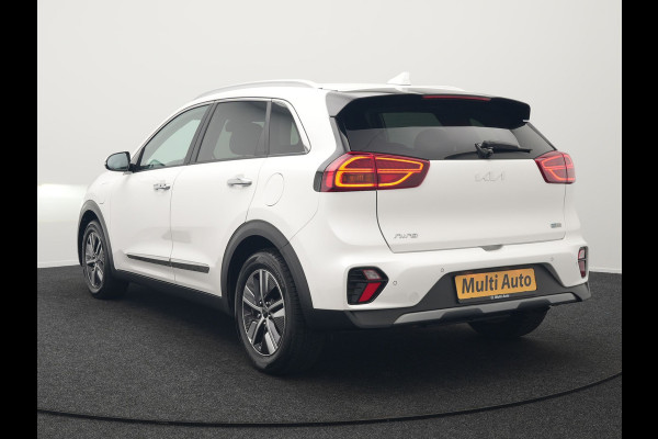 Kia Niro 1.6 GDi DynamicLine Plug In Hybrid 142pk Dealer O.H PHEV | Trekhaak Afneembaar | Schuif/Kanteldak | Lederen Sportstoelen Memory & Ventilatie | Adaptive Cruise | Stoelen & Stuur Verwarmd | JBL Sound | Apple Carplay | Virtual | Blis | Navigatie