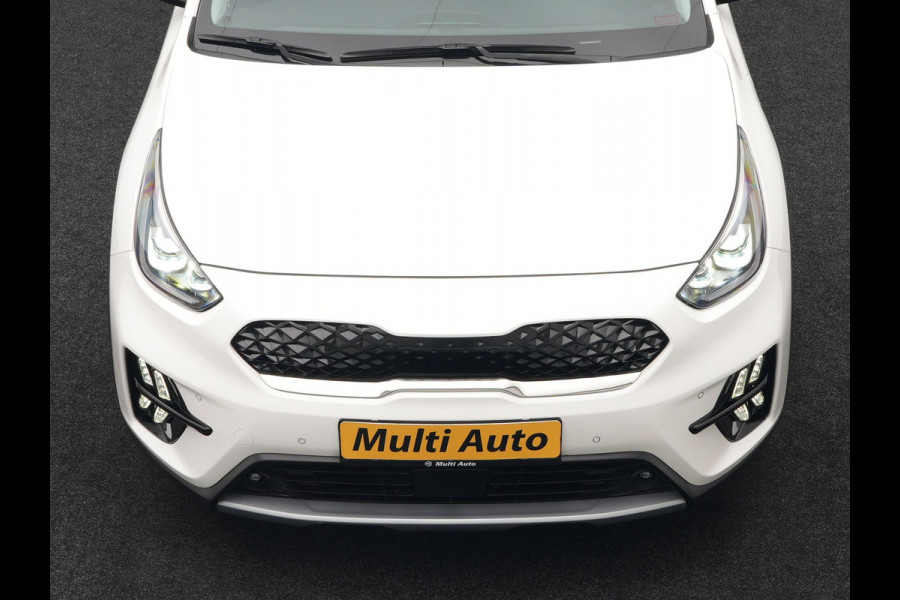 Kia Niro 1.6 GDi DynamicLine Plug In Hybrid 142pk Dealer O.H PHEV | Trekhaak Afneembaar | Schuif/Kanteldak | Lederen Sportstoelen Memory & Ventilatie | Adaptive Cruise | Stoelen & Stuur Verwarmd | JBL Sound | Apple Carplay | Virtual | Blis | Navigatie