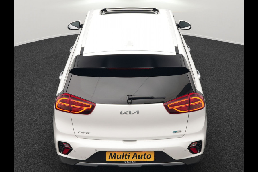 Kia Niro 1.6 GDi DynamicLine Plug In Hybrid 142pk Dealer O.H PHEV | Trekhaak Afneembaar | Schuif/Kanteldak | Lederen Sportstoelen Memory & Ventilatie | Adaptive Cruise | Stoelen & Stuur Verwarmd | JBL Sound | Apple Carplay | Virtual | Blis | Navigatie