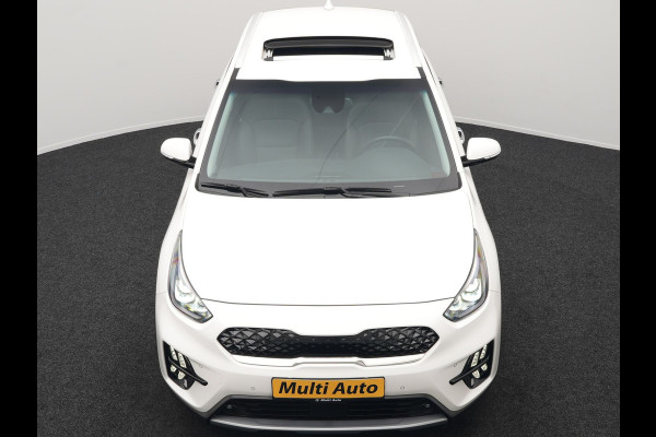 Kia Niro 1.6 GDi DynamicLine Plug In Hybrid 142pk Dealer O.H PHEV | Trekhaak Afneembaar | Schuif/Kanteldak | Lederen Sportstoelen Memory & Ventilatie | Adaptive Cruise | Stoelen & Stuur Verwarmd | JBL Sound | Apple Carplay | Virtual | Blis | Navigatie