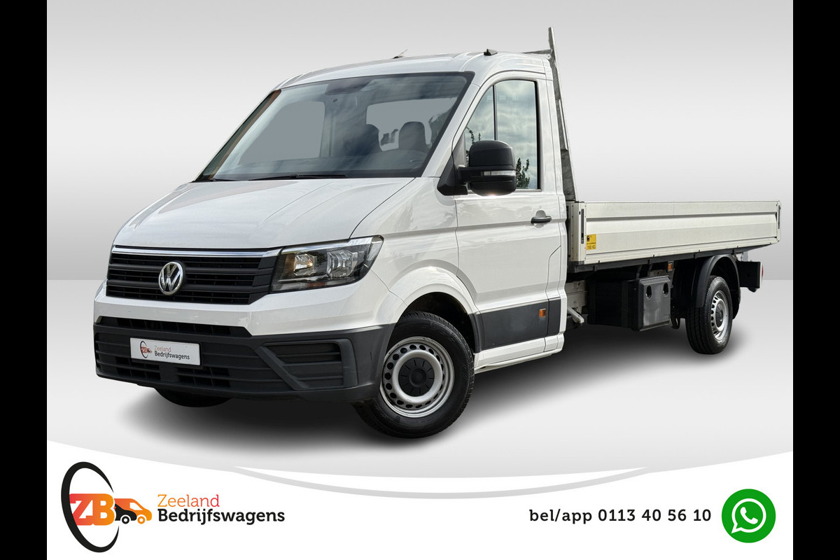 Volkswagen Crafter 35 2.0 TDI L3 Open laadbak | Pick up | 3T Trekgew. | Navi | Adapt. Cruisec. Volkswagen Crafter 35 2.0 TDI L3 Open laadbak | Pick up | 3T Trekgew. | Navi | Adapt. Cruisec.