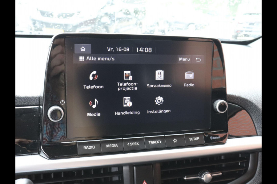 Kia Picanto 1.0 DPi Automaat DynamicLine Navigatie Apple Carplay/Android Auto Airco Camera DAB Lichtmetalen velgen Bluetooth