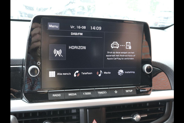 Kia Picanto 1.0 DPi Automaat DynamicLine Navigatie Apple Carplay/Android Auto Airco Camera DAB Lichtmetalen velgen Bluetooth
