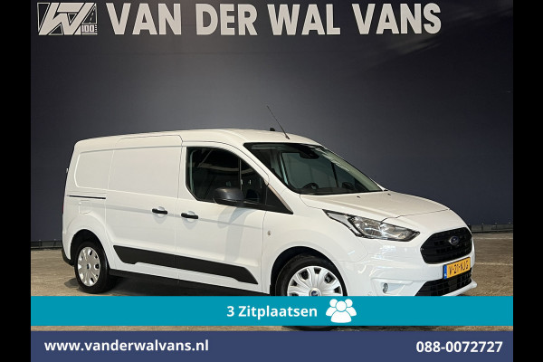 Ford Transit Connect 1.5 EcoBlue 100pk L2H1 Euro6 Airco | 3-Zits | Cruisecontrol | Stoelverwarming | Verwarmde voorruit Parkeersensoren, Bijrijdersbank