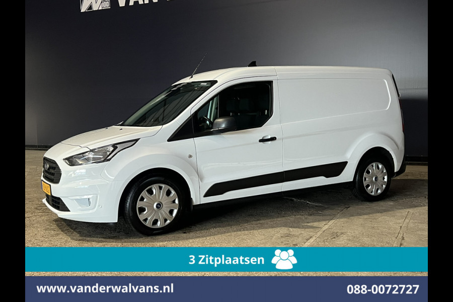 Ford Transit Connect 1.5 EcoBlue 100pk L2H1 Euro6 Airco | 3-Zits | Cruisecontrol | Stoelverwarming | Verwarmde voorruit Parkeersensoren, Bijrijdersbank