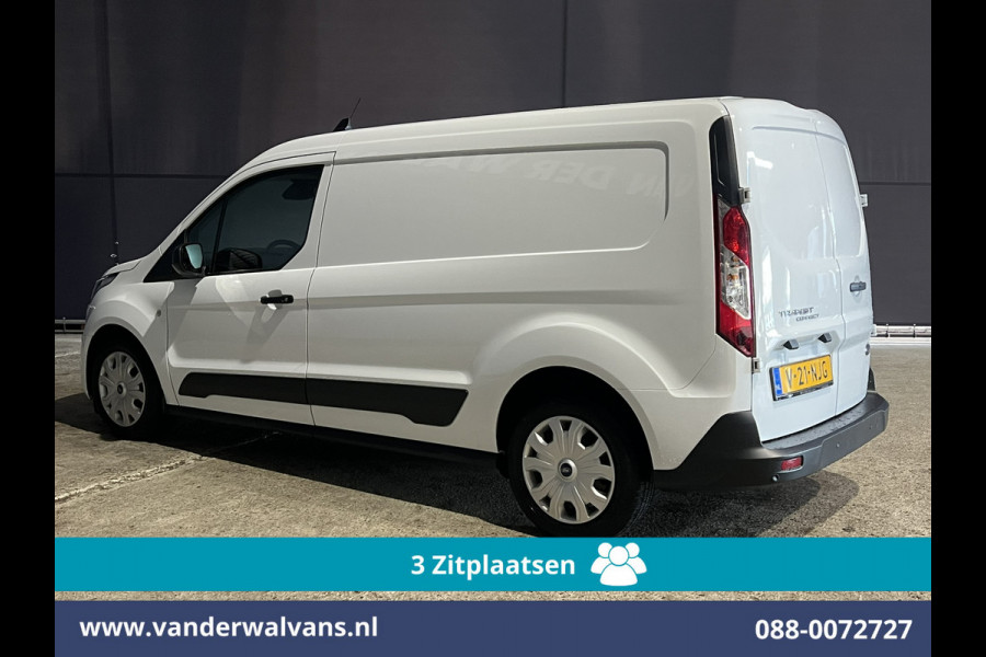 Ford Transit Connect 1.5 EcoBlue 100pk L2H1 Euro6 Airco | 3-Zits | Cruisecontrol | Stoelverwarming | Verwarmde voorruit Parkeersensoren, Bijrijdersbank
